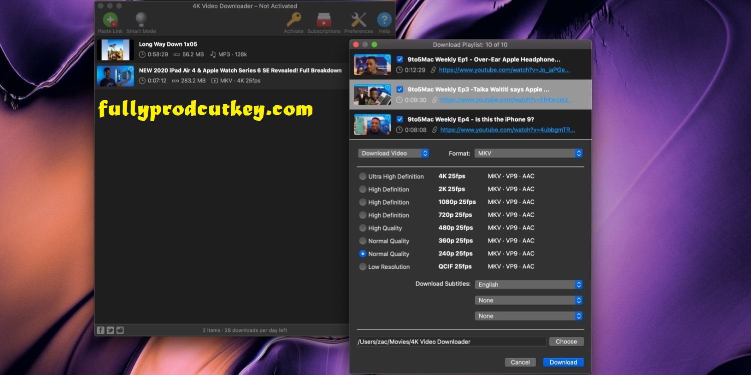 4K Video Downloader Crack 4.14.3 Plus Product Key {Latest} 